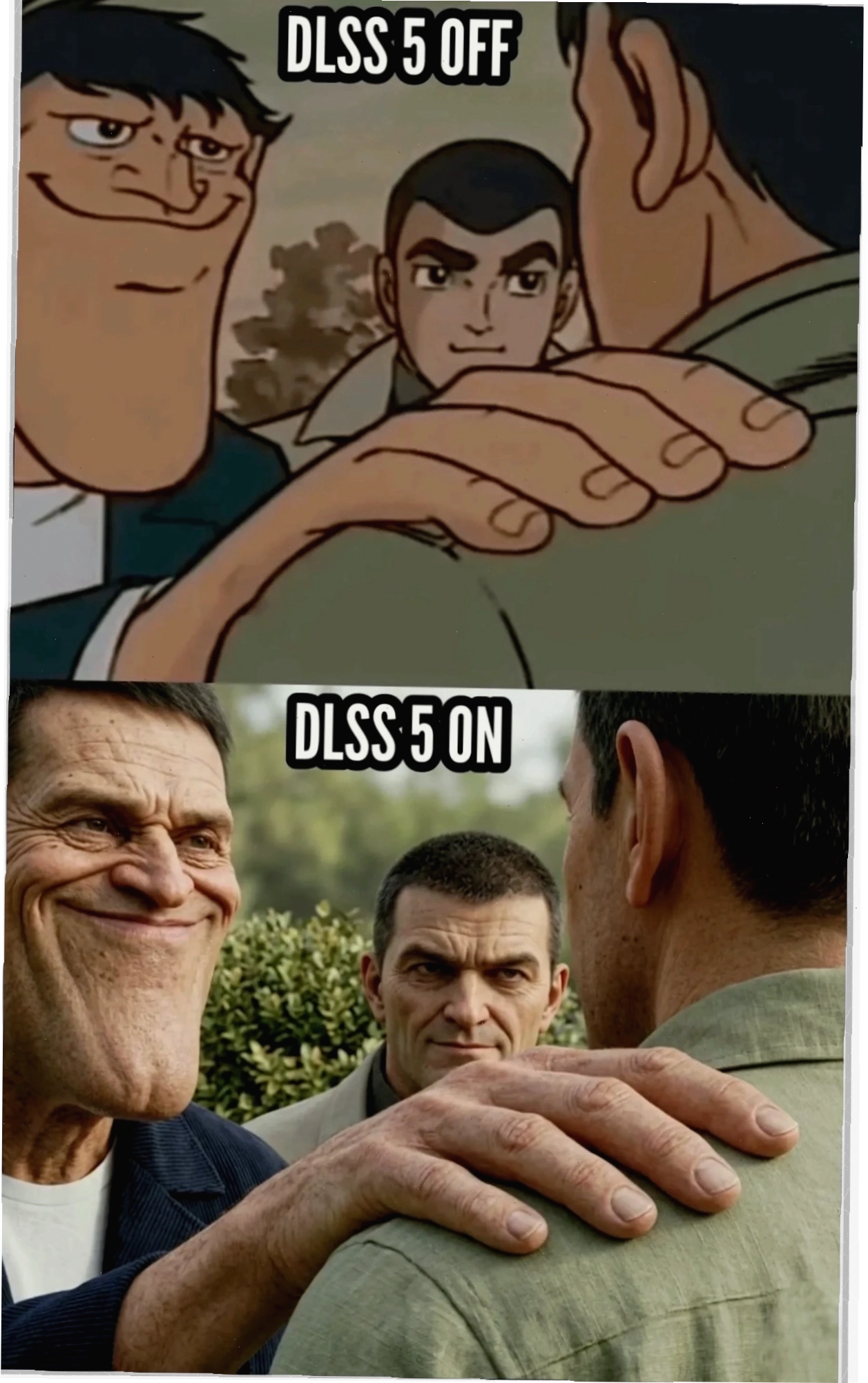 1 vs 5 meme