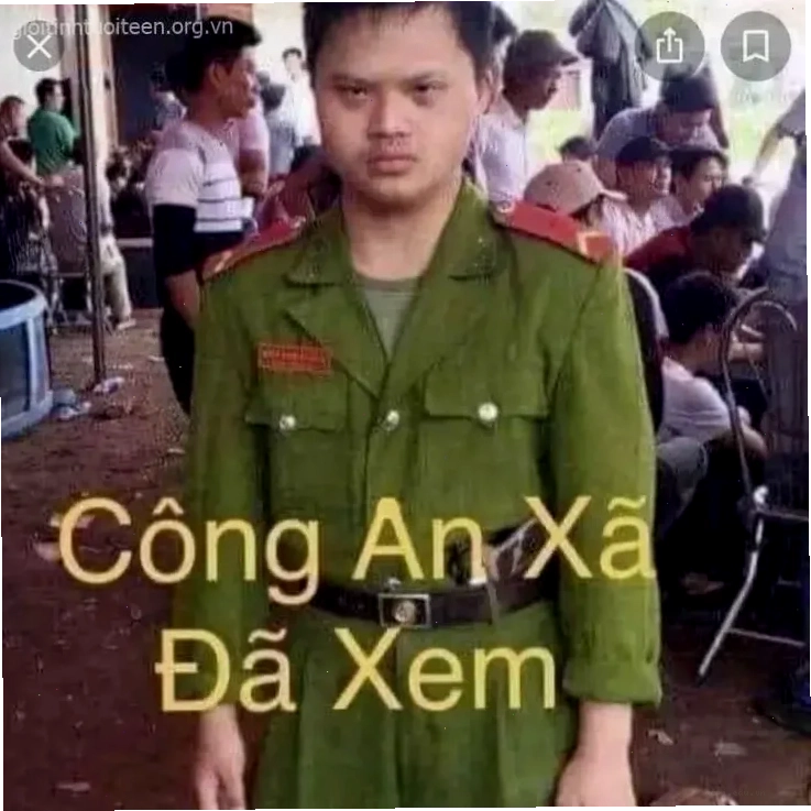 Ảnh chế đã báo công an meme