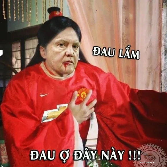 Ảnh chế hài hước về đau ở đây này meme