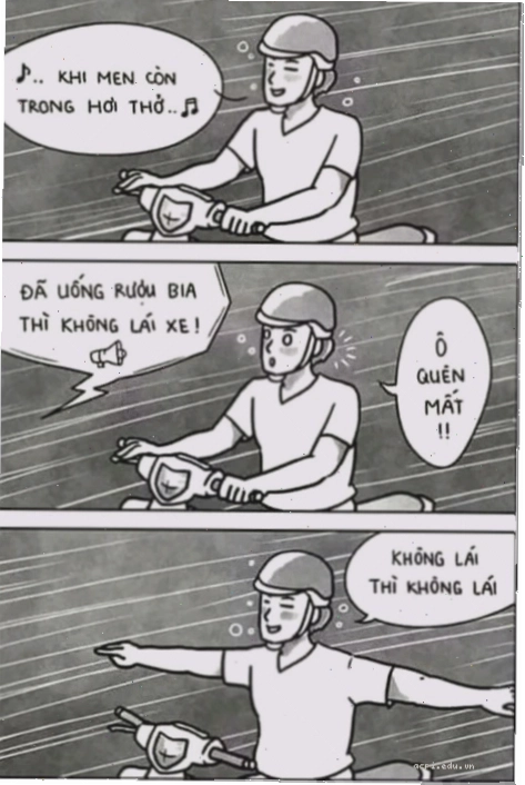 Ảnh chế nói không với rượu bia meme