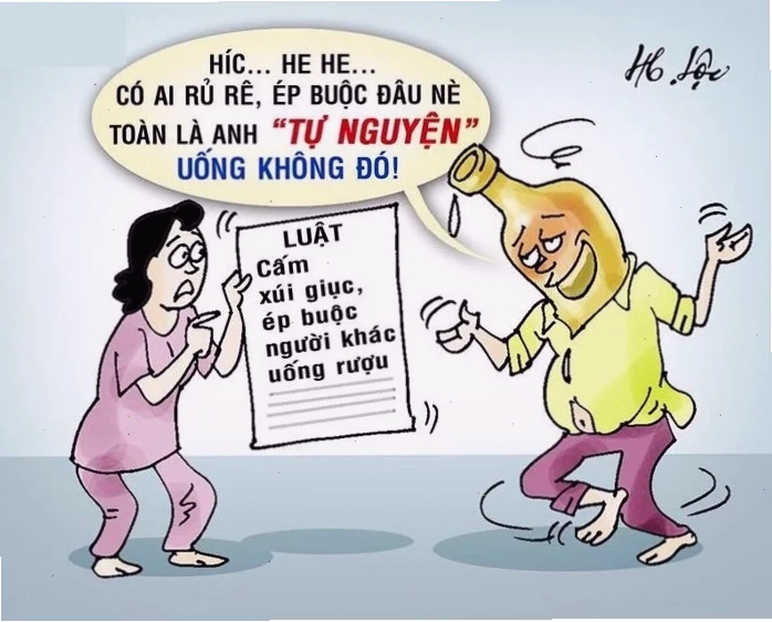 Ảnh chế nói không với rượu bia meme