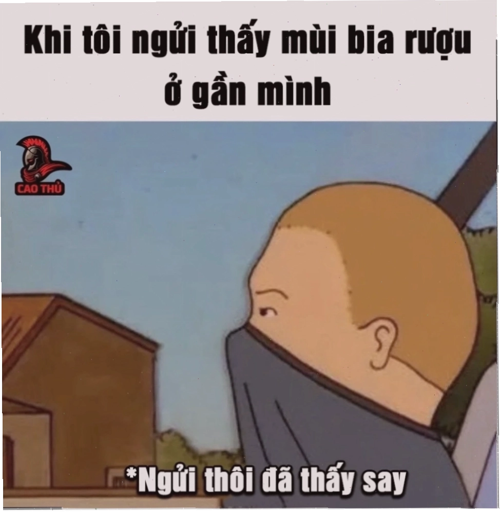 Ảnh chế nói không với rượu bia meme
