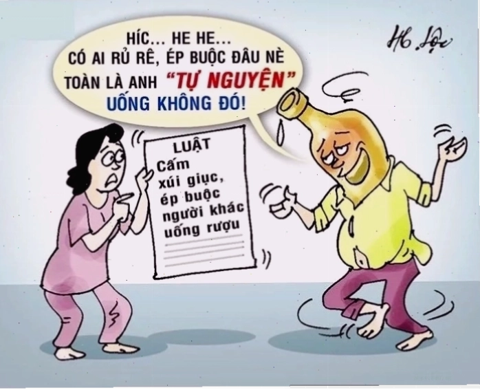 Ảnh chế nói không với rượu bia meme