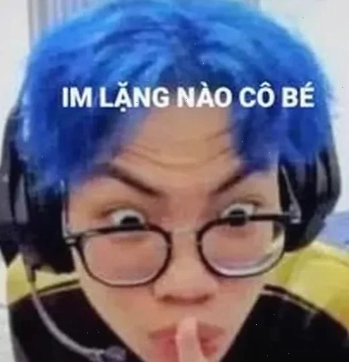 ảnh im lặng meme