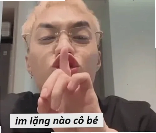 ảnh im lặng meme lầy