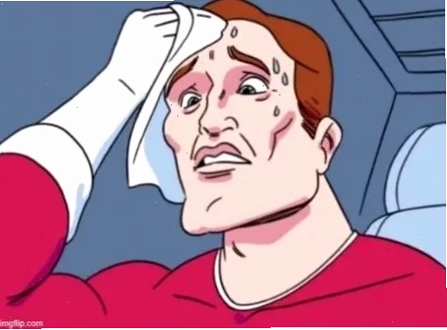 ảnh meme đổ mồ hôi