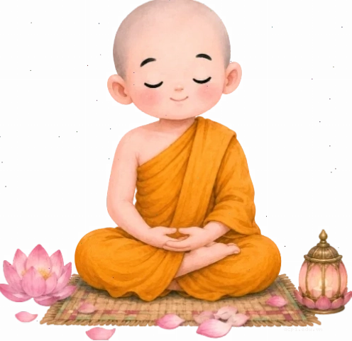 ảnh ngồi thiền meme sáng