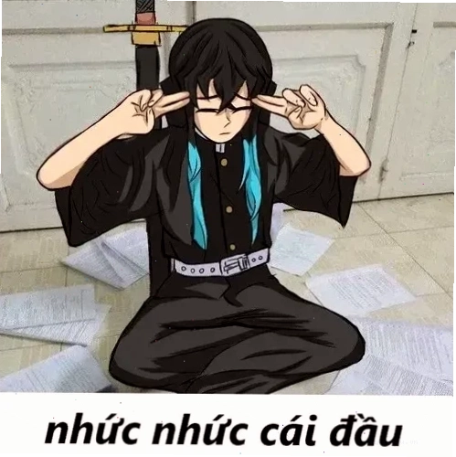 ảnh nhức đầu meme văn phòng