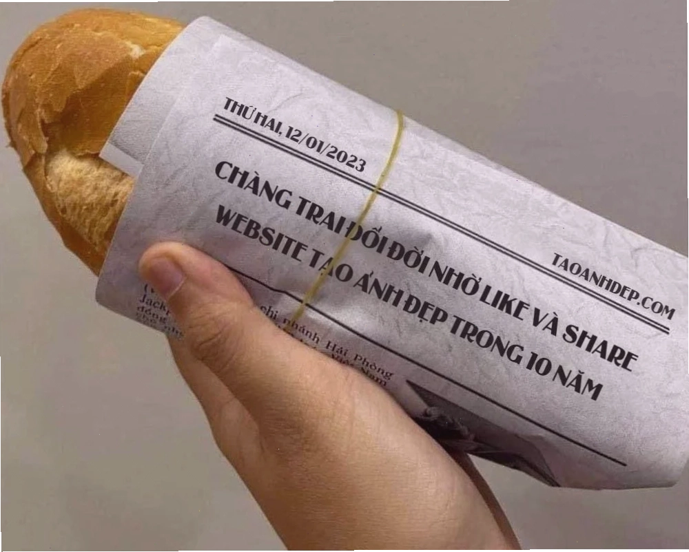 bánh mì meme hài hước