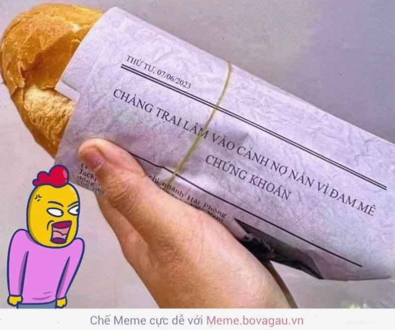 bánh mì meme ngộ nghĩnh