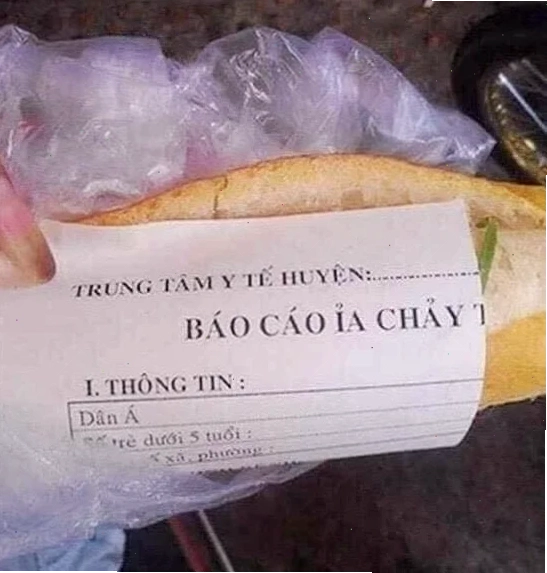 bánh mì meme thú vị