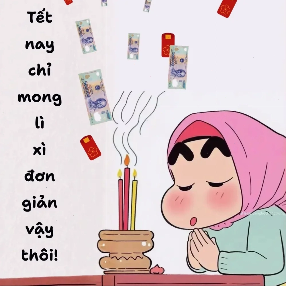 bao lì xì meme cắt laser