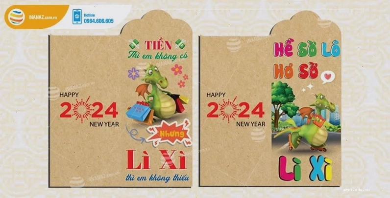 bao lì xì meme chủ đề 12 con giáp