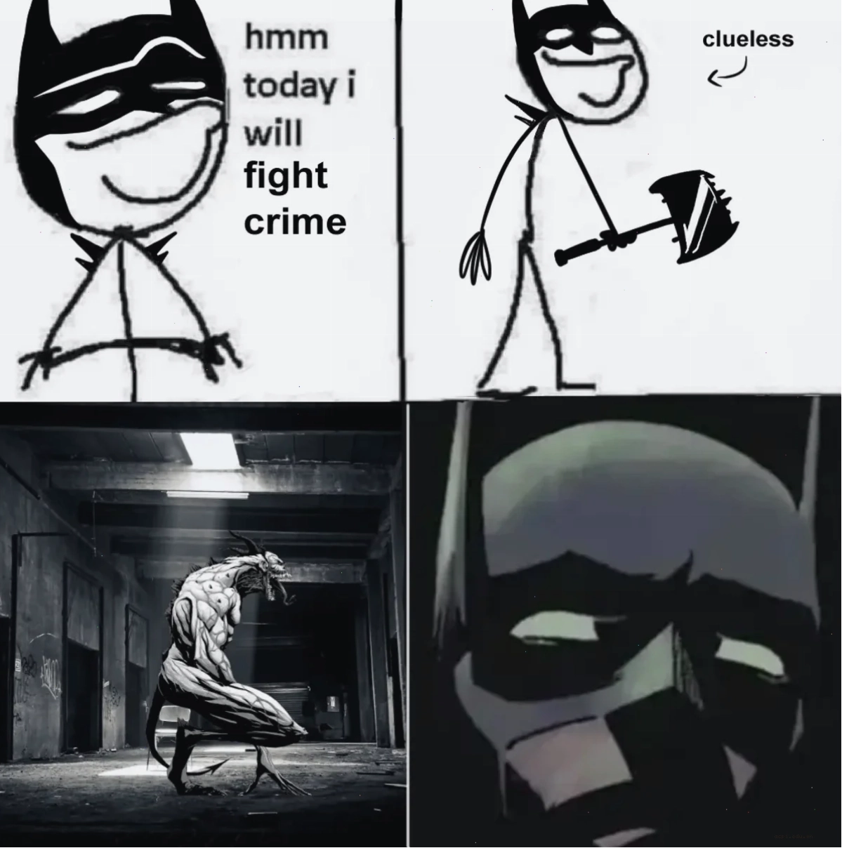 bat man meme bắt trend