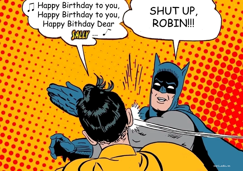 bat man meme cười cợt
