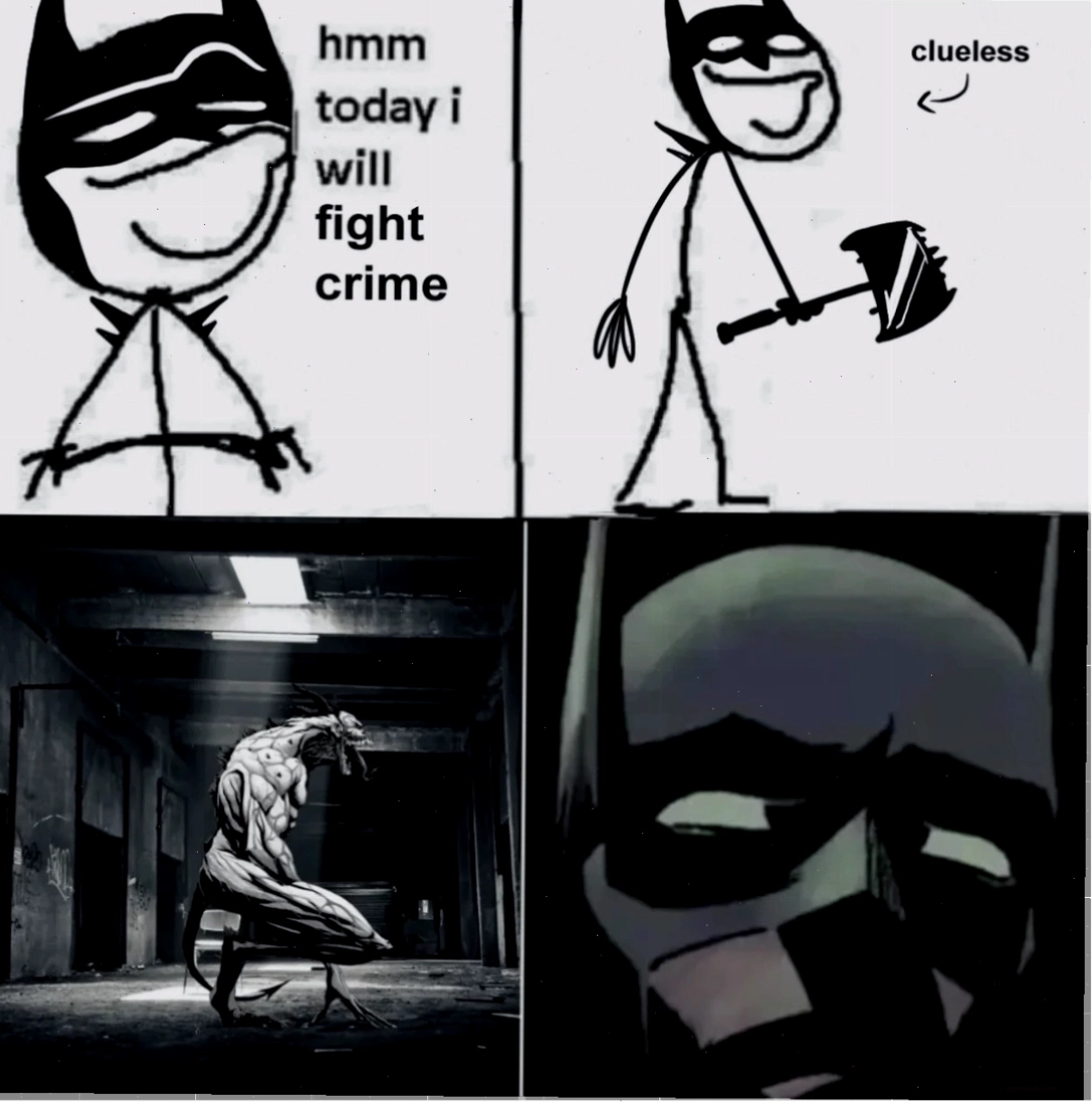 batman meme lầy lội