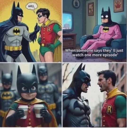 batman meme vui vẻ