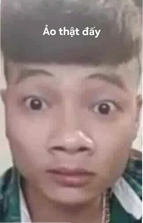 Biểu cảm hài hước ảo thật đấy meme