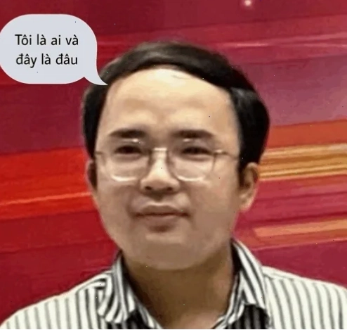 Biểu cảm ngây thơ với đây là đâu tôi là ai meme