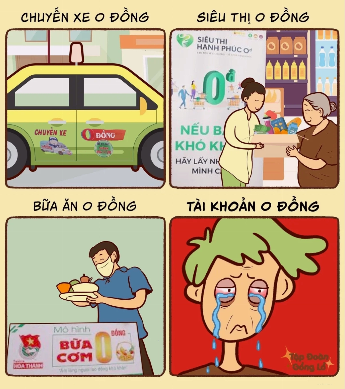 Biểu cảm vui nhộn khi sử dụng meme còn gì nữa đâu mà khóc với sầu