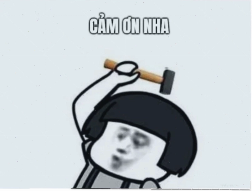 cảm ơn đã lắng nghe meme bẽn lẽn