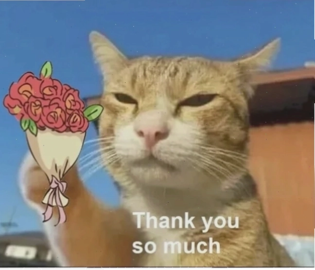 cảm ơn đã lắng nghe meme đa tạ