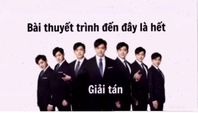 cảm ơn đã lắng nghe meme slide