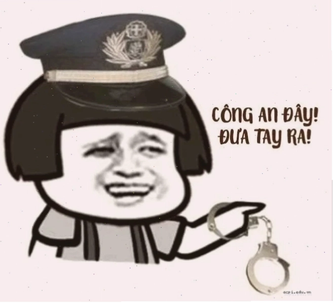 cảnh sát meme bá đạo