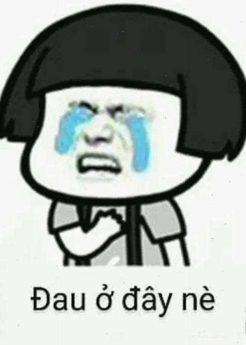 Cặp đôi trong phim buồn vì đau ở đây này meme