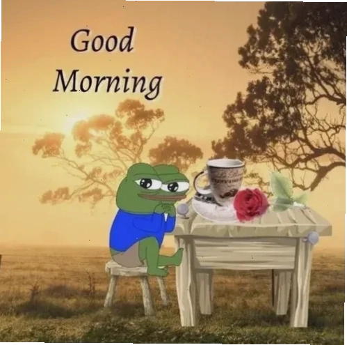 chào buổi sáng meme hài hước