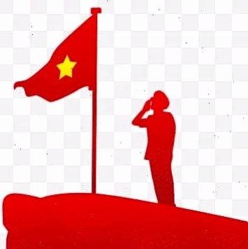 chào cờ meme