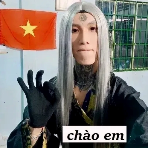chào cờ meme