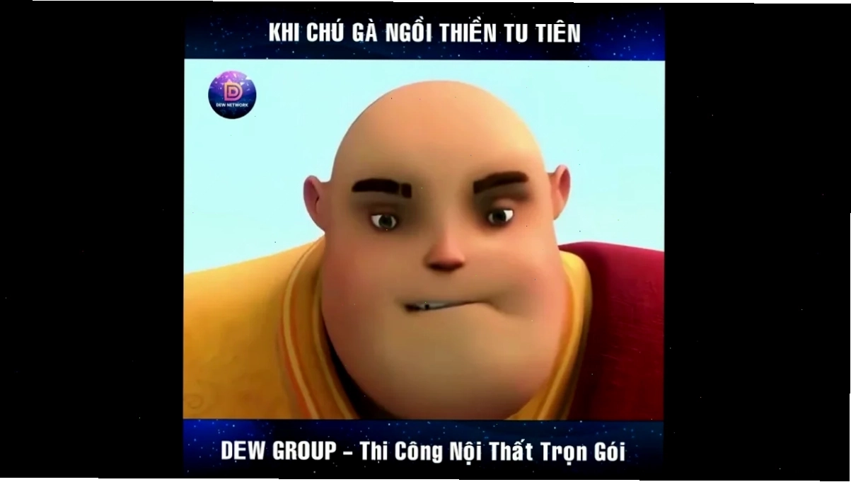 chó ngồi thiền meme sáng tạo