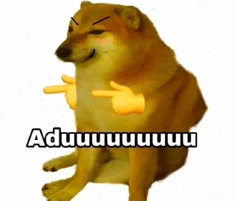 chú chó meme cheems đeo kính
