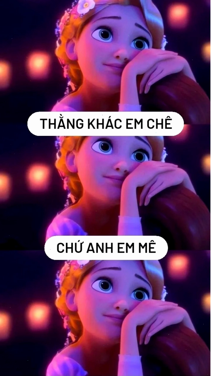 chúa meme đang khuấy bát đỏ