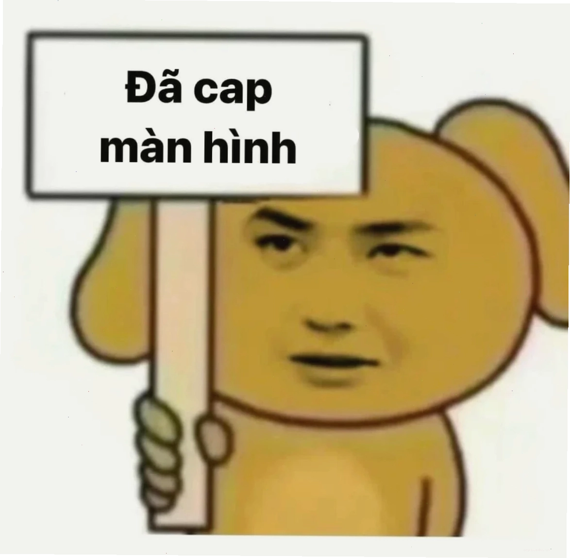 chụp màn hình meme độc