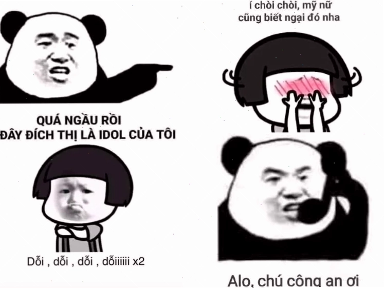 coi chừng tao meme hài hước bá đạo