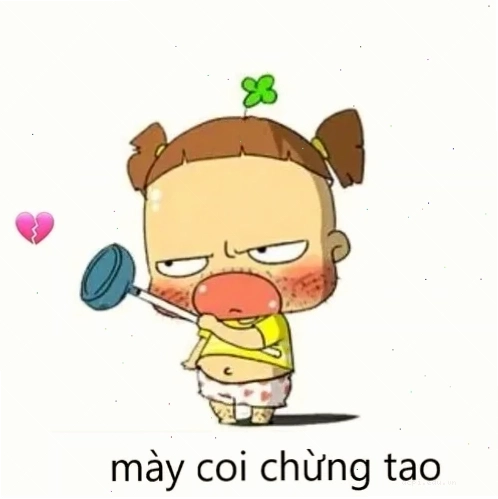 coi chừng tao meme mèo cực đáng yêu
