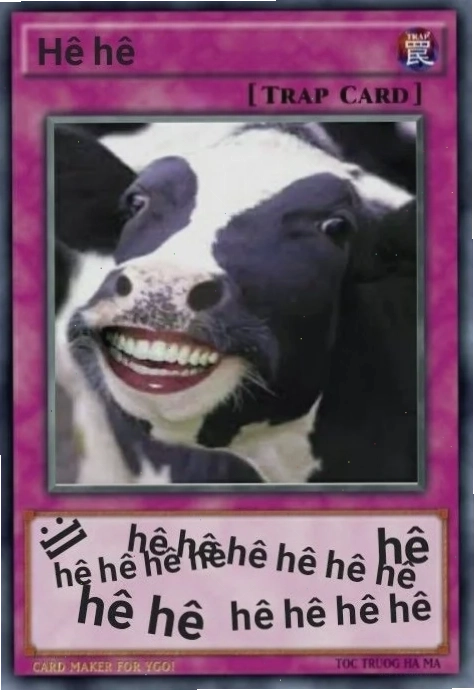con bò cười meme caption