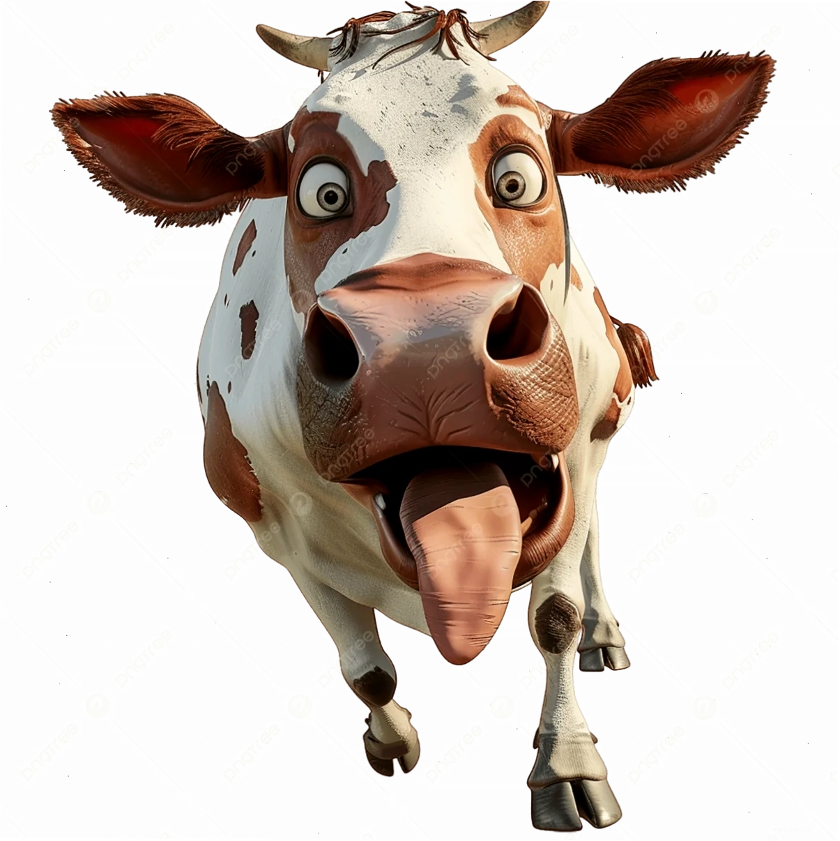con bò cười meme hoạt hình