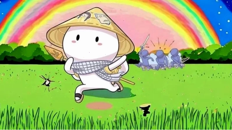 con thỏ meme khóc