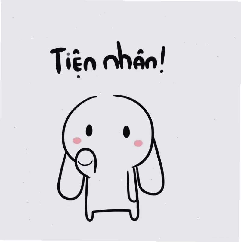 con thỏ meme tinh nghịch