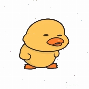 con vịt meme đứng nhìn