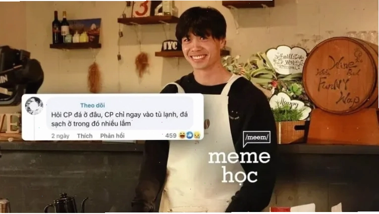 công phượng meme ăn mừng