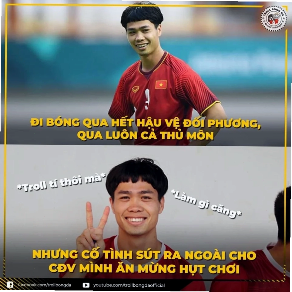 công phượng meme ngạc nhiên
