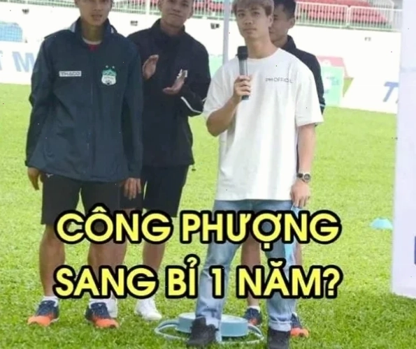 công phượng meme suy nghĩ