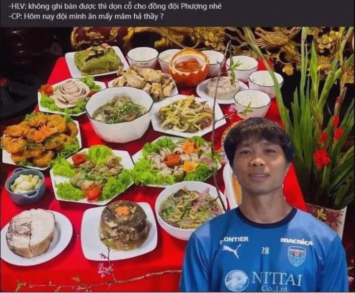 công phượng meme vui nhộn