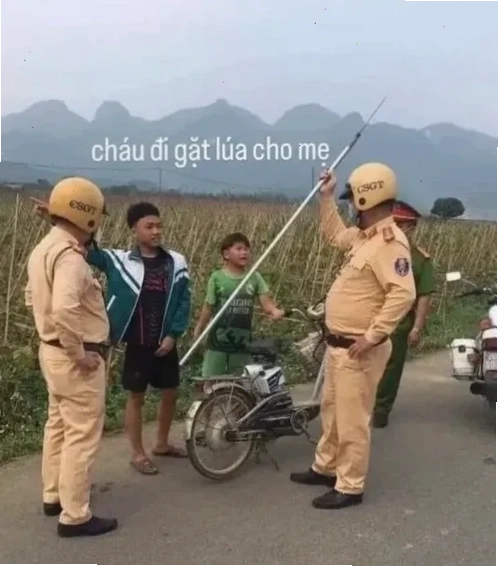 csgt meme bắt xe