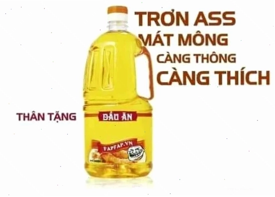 dầu ăn meme hài hước