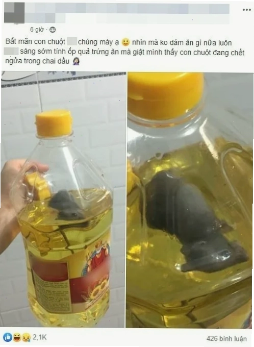 dầu ăn meme hài hước